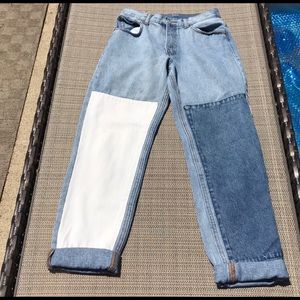 Rare brandy Kenzie patchwork Jeans